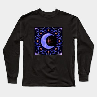 Decorative Moon Long Sleeve T-Shirt